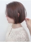 【morio原宿】ボブ ピンクブラウン