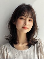 コトンアトリエ 人形町(COTON atelier)&nbsp;ダークパープル/ナチュラルショート/ミルクブラウン/夏/人形町駅