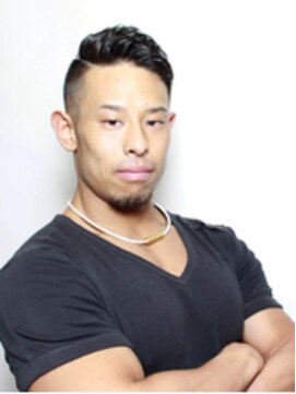 ワンワンオー バーバーショップ 博多店(@110 BARBER SHOP) 震災刈り×ＦＡＤＥ