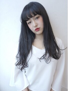 セシルヘアー 広島駅前店(Cecil hair) くびれセミディ大人可愛いブルージュ
