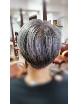 ヘアアンドスパ ケー(Hair&spa K) グレーマッシュ