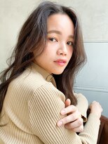 レニーバイエース(LANY by ACE)&nbsp;【LANY 横浜】 かきあげ波ウェーブ×マットブラウン