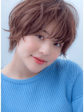 エルフォ(elfo) 【elfo】ショートスタイル!パーマでアレンジの幅UP