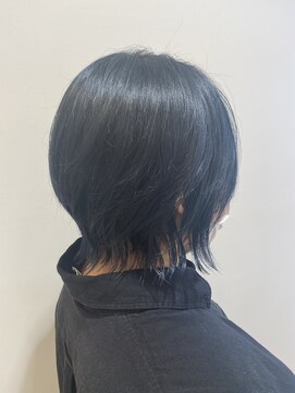 アース コアフュールボーテ 東松山店(EARTH coiffure beaute) ブルーブラックウルフ