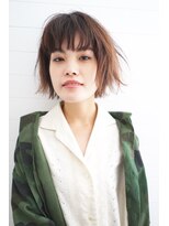 オーク 学芸大学(OAK)&nbsp;外ハネボブ×ココアベージュ【OAK学芸大学】