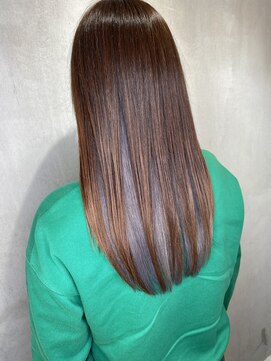 アンダーバーホワイトモデ 河内長野(_WHITE mode) ☆ インナーグレージュカラー