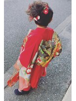 バランス BALANCE 可愛い~♪♪♪七五三の着付け/ヘアセットもBALANCEにお任せ♪