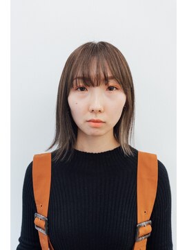 シカ(sica) オリーブグレージュにもみあげインナーベージュ