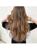 松山市/20代/30代/グラデーションカラー×ハイライト