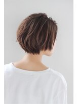 モッズヘア 三鷹店(mod's hair)&nbsp;丸みのある柔らかグレーベージュショートボブ【RAPHAELLE】