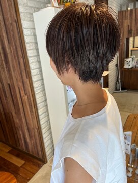 アデプト 金町店(adept) 【adept金町店 軽米スタイル】ナチュラルショートボブ