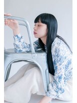ココ 鷹匠(COCO) ロング・黒髪・ツヤ髪 ストレート/白髪染め/ヘッドスパ/リタッチ