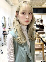 プラグ バイ ネオリーブ(plug by neolive)&nbsp;インナーグレージュ×髪質改善 [髪質改善/縮毛矯正]韓国 T56