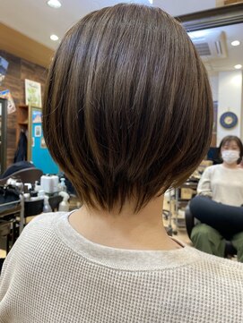 ニコ(nico) 首元スッキリ×ショートボブ