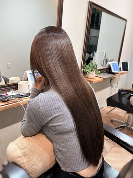 アールサロンギンザ(Rr SALON GINZA) 【新規】髪質に合わせた髪質改善＋カラーヘッドスパ付￥22000