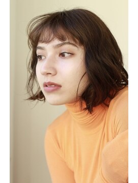 エクリ(equri×SHISEIDO) 【目黒美容室】ゆるふわボブ