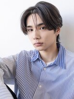 オースティン 調布アミックス(AUSTIN)&nbsp;ツイストパーマ七三オールバックマッシュウルフスリークショート