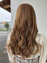 フリー(Free)&nbsp;30代40代50代60代◎艶髪さらさらロングヘアー・ベージュカラー