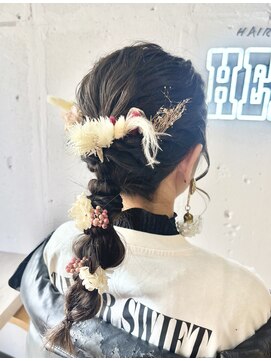 ヘアーワークス ヘルム 渋谷店(HAIR WORKS HELM) ［HELM渋谷］ヘアセット☆