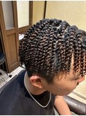 ハリガネパーマ　スプリングドレッド