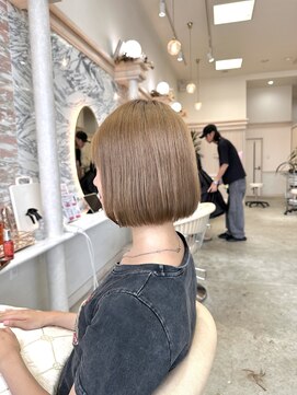 エル バイ ロンド 関(elle by Lond) [elle by lond]栗原　瑠世　外ハネ/切りっぱなし/ボブ