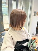 切りっぱなしボブ　ヘイリーボブ　タッセルボブ