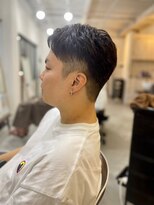 メンズカット バイ ソイクフ(メンズカット by SOY-KUFU)&nbsp;MEN’S HARE アッシュブラックベリーショート