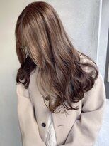 アルコイリスバイドールヘアー(ARCOIRIS by Dollhair)&nbsp;都島/ブリーチなし/韓国風/ことりベージュ/シルキーベージュ