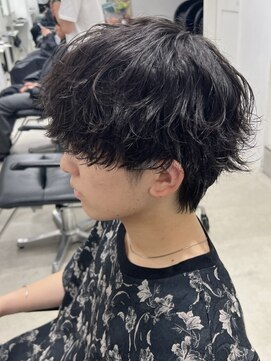 フィフス 名駅(fifth) テテ風シャドウパーマゆるめパーマ韓国ヘア波巻きツイスト名古屋