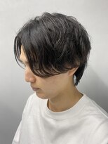 エトラ 渋谷店(etora)&nbsp;毛流れパーマ　センターパート