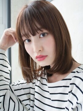 クラッチ ビオ 博多駅前(CLUTCH bio) 大人可愛い小顔美髪ツヤ髪レイヤーボブショコラアッシュA1