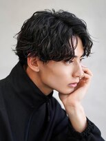 フィフスパーク(fifth PARK) メンズ緩めツイストスパイラルパーマ渋谷メンズフェザーパーマ