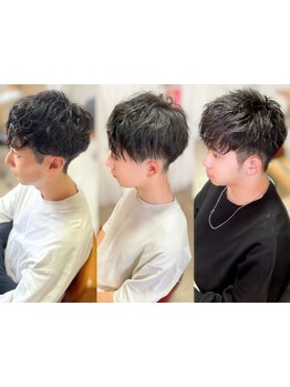 《Men's限定クーポン有》ミリ単位までこだわる丁寧な技術！ON/OFFアレンジ自在の万能スタイルに男性支持◎