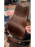 美髪ストレート♯静岡市♯髪質改善♯縮毛♯美髪矯正