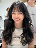 （レイヤーカット/外国人風ヘア/前髪/小顔/トリートメント）