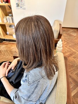 リシェールグリーン 越谷花田店(RICHAIR GREEN) くびれヘア/アプリコットオレンジ/夏のヘアアレンジ/北越谷