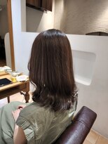 アルメリア 池袋(Arumeria)&nbsp;髪質改善オリーブブラウン括れ巻き20代30代