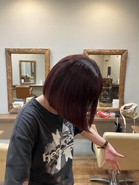 ポート 蕨(PORT) ぱつっとボブ 《新井 志歩》