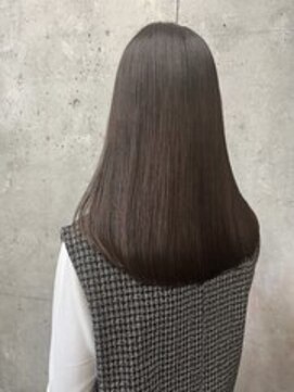 日々 大阪梅田(Hibi) ダークグレージュブラウン【大阪/梅田/髪質改善/縮毛矯正】