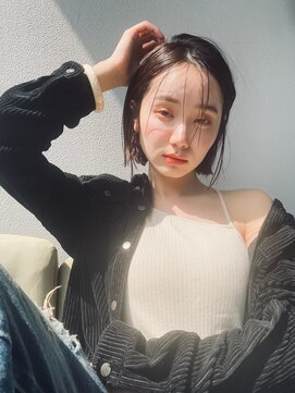 エイミー(Aimee) Aimee町田　タッセルボブ×ナチュラルブラウン