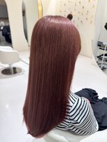 トワ 仙台店(toi)&nbsp;【ブリーチありダブルカラー】ワインレッドカラー【菊池ムサシ】