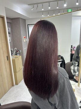 アイズ 横浜(IS) ピンクラベンダー/ブリーチなし/髪質改善トリートメント