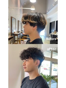 ビラデルソル マレ 長久手店(biradelsol maRe) メンズパーマ