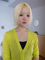 ネルケ 立川(nelke)&nbsp;韓国ヘアグレージュカラーブリーチ髪質改善ボブレイヤーボブ