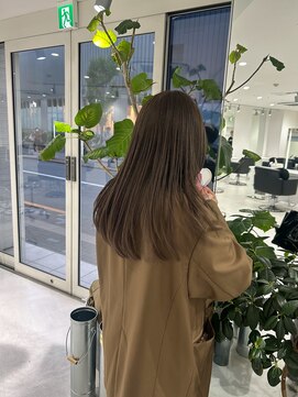 ノーム(NORME) 20代30代 ブリーチなしダブルカラー オリーブ