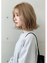 ブリックバイブレイス 千葉 千葉中央(brick by brace)&nbsp;千葉駅/オリーブグレー/小顔/ココアベージュ