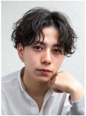 ニュアンスパーマ　センターパート【TELA HAIR取手店】