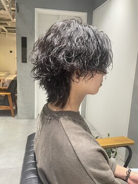 ウルフ×スパイラルパーマ