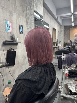 コワファースト長崎シャンプーボーイ 2nd(COIFF1RST 長崎 SHAMPOO BOY) ぱつっとボブ まるみボブ ミニボブ ショートボブ