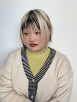 スターリバー(STAR RIVER)&nbsp;シャギーなフロントにぷつっとボブ